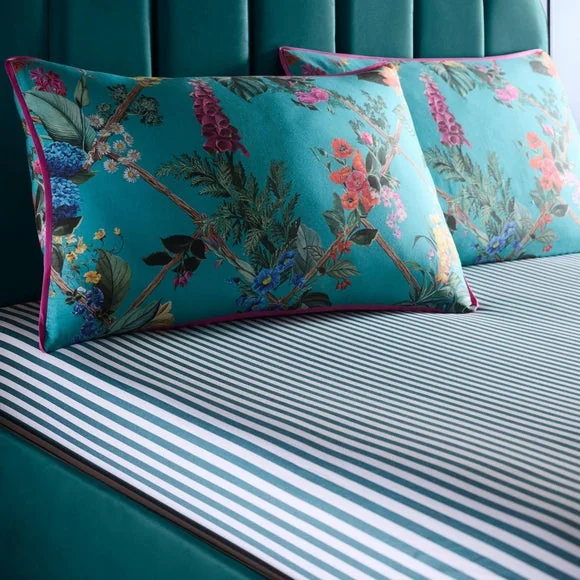 Laurence Llewelyn-Bowen Cotswold Fantasia 100% Cotton Fitted Sheet – image 1