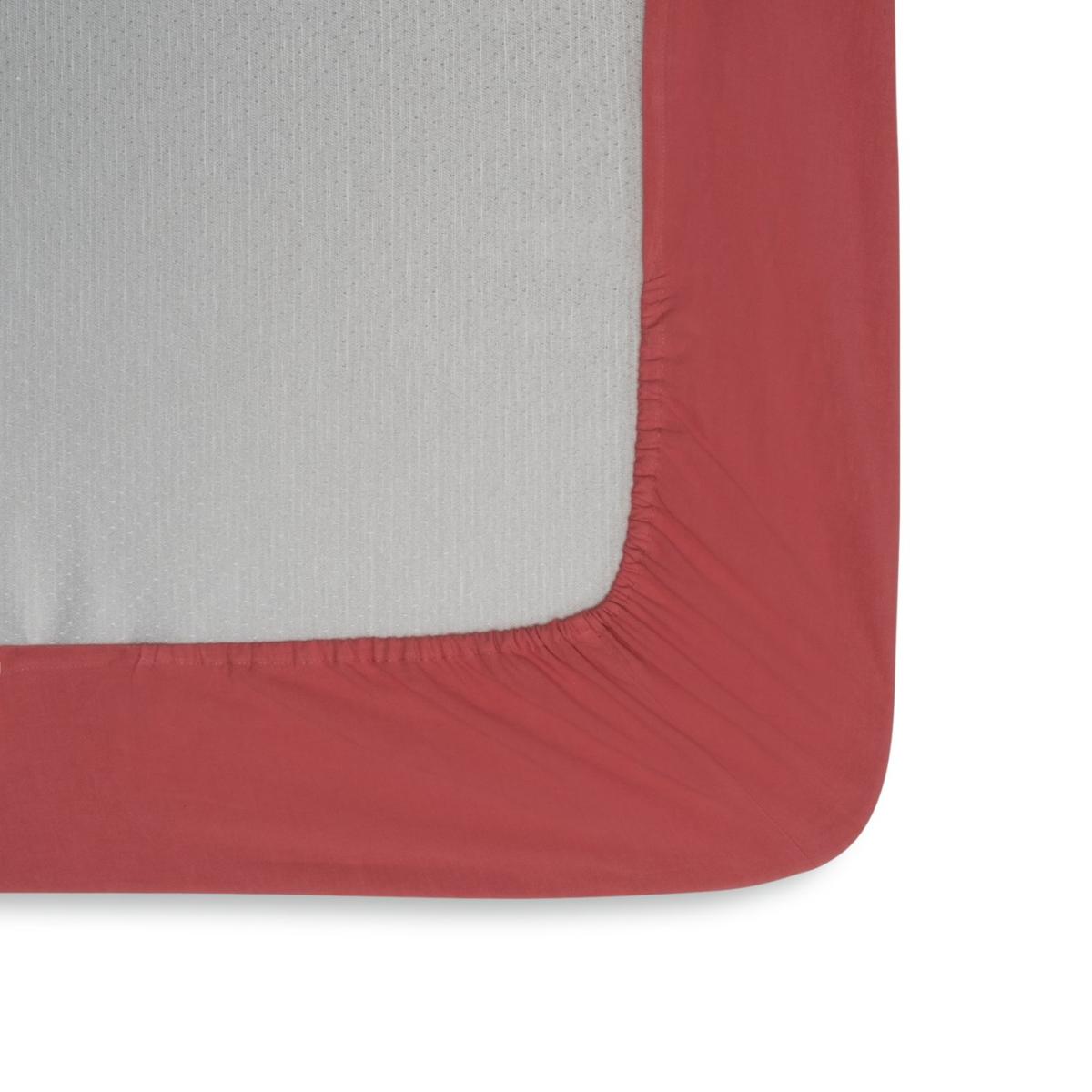 Habitat Washed Cotton Cinnamon Fitted Sheet - King size – image 4