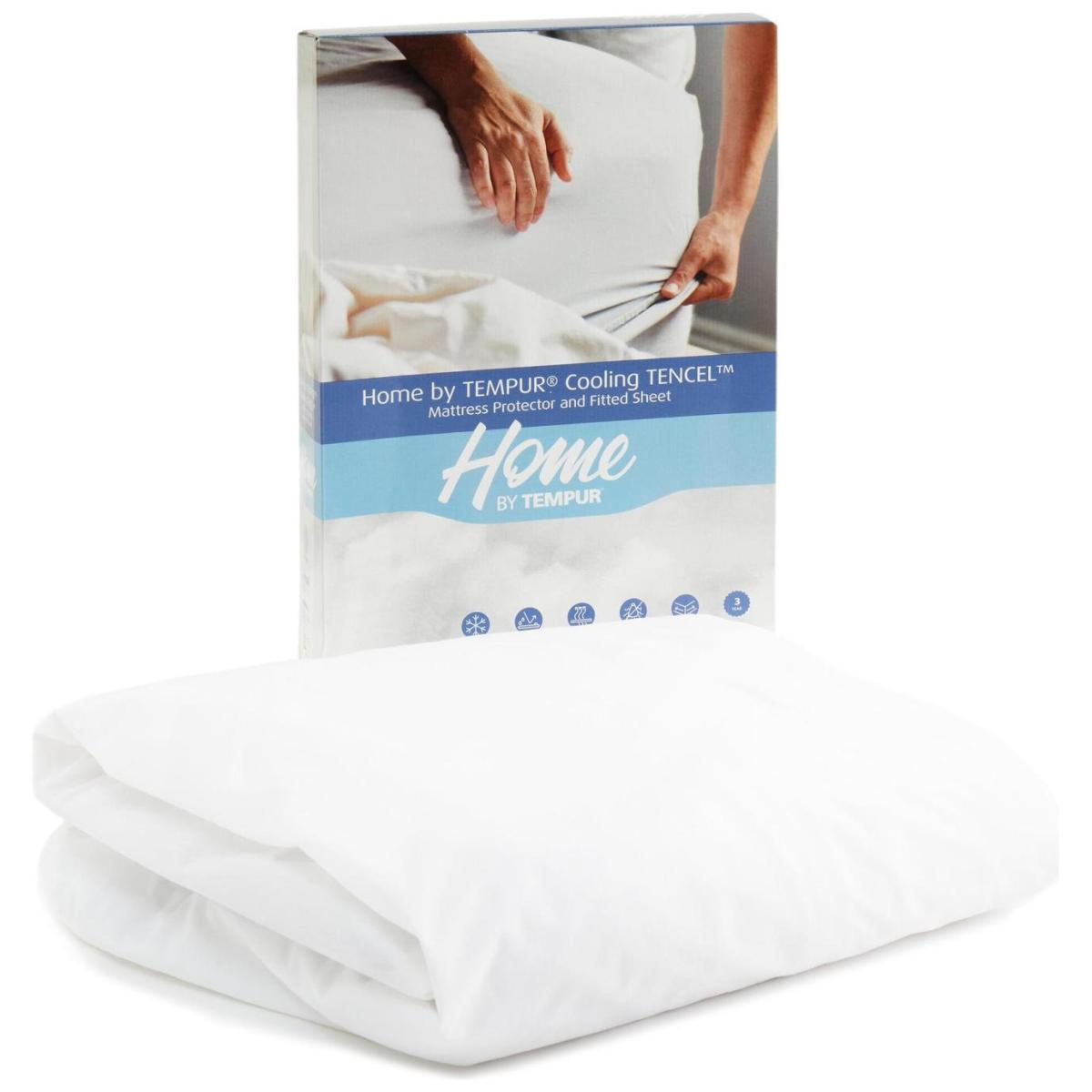 Tempur Cooling Mattress Protector & Fitted Sheet - Double – image 2