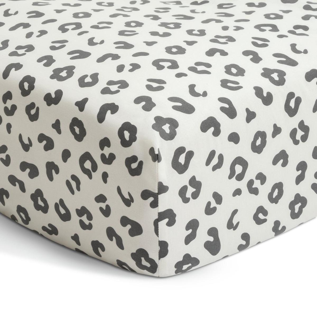 Habitat Mono Animal Printed Fitted Sheet - Double – image 2