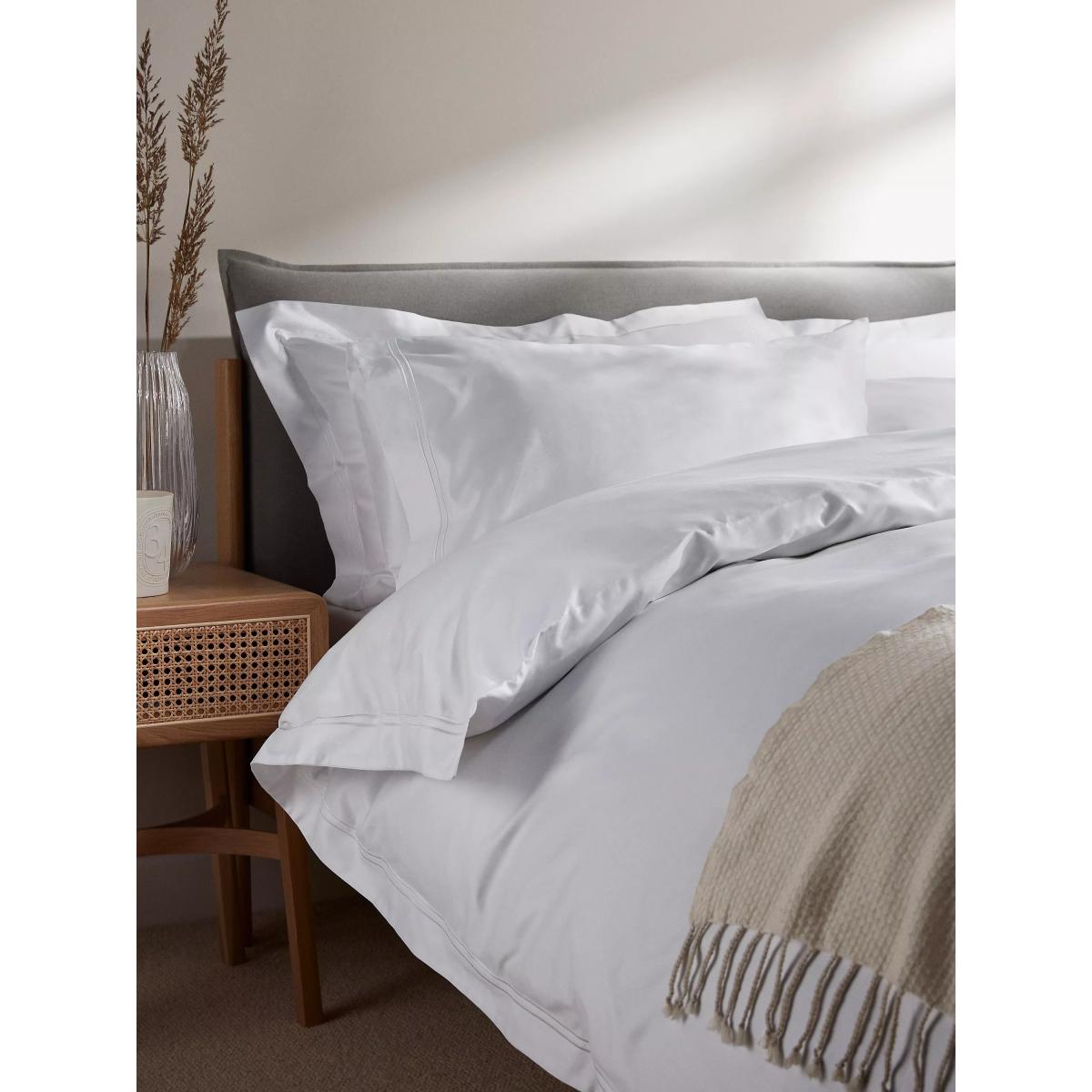 John Lewis The Ultimate Collection 1600 Thread Count Cotton Extra Deep Fitted Sheet – image 2