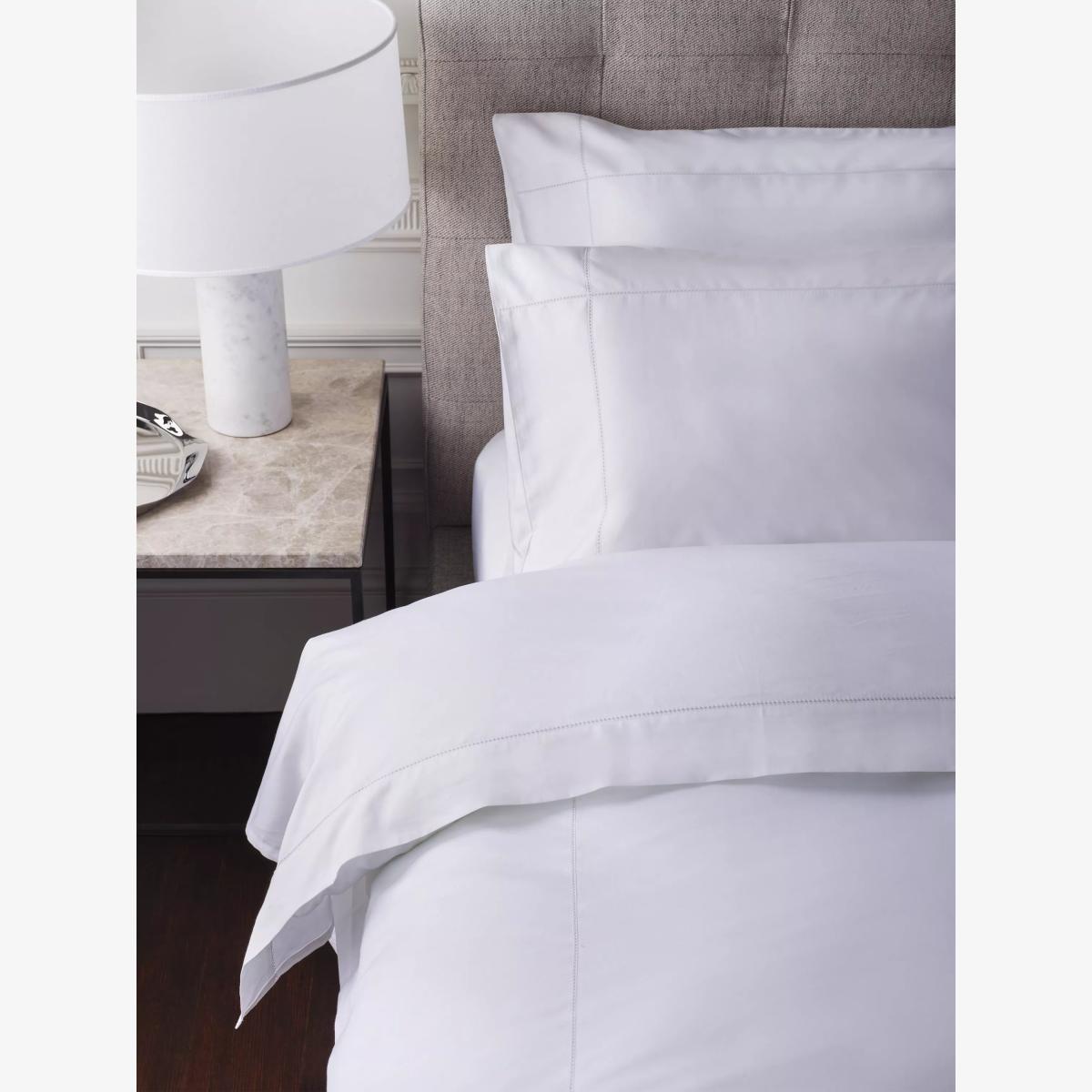 Jasper Conran London Supima 500 Thread Count Satin Flat Sheet – image 1