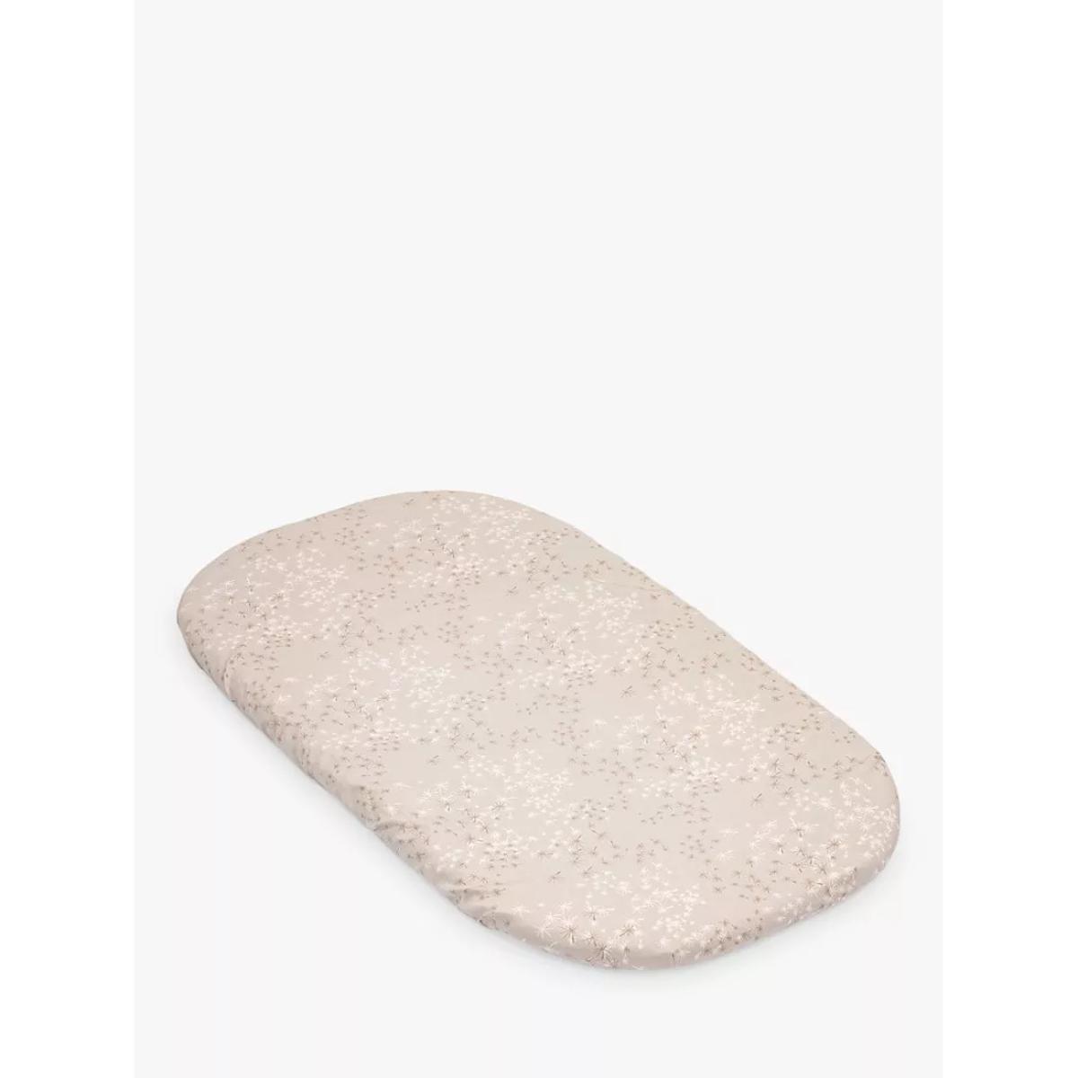 Stokke Snoozi Organic Cottton Fitted Sheets, Pack of 2, Vanilla/Dandelion – image 2