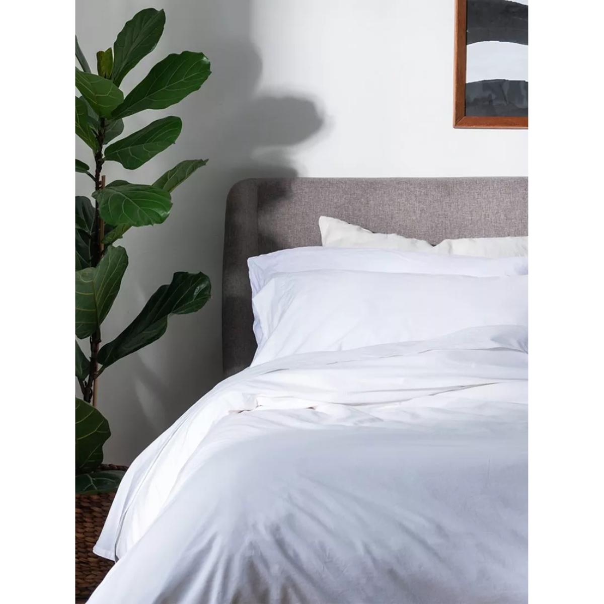 Piglet in Bed Washed Cotton Percale Flat Sheet – image 2