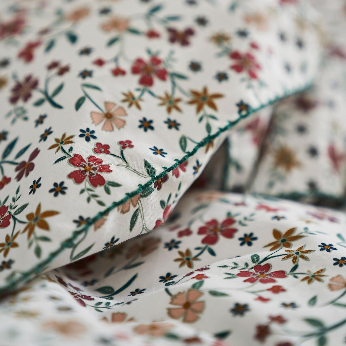 Jane Floral 100% Cotton Fitted Sheet – image 3