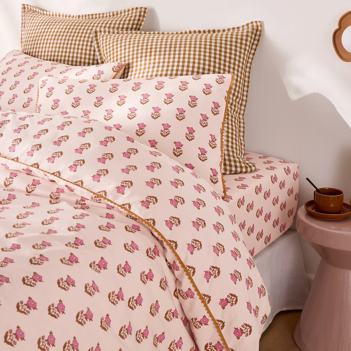 Dimani Washed Cotton Fitted Sheet with 30cm Flap – image 2