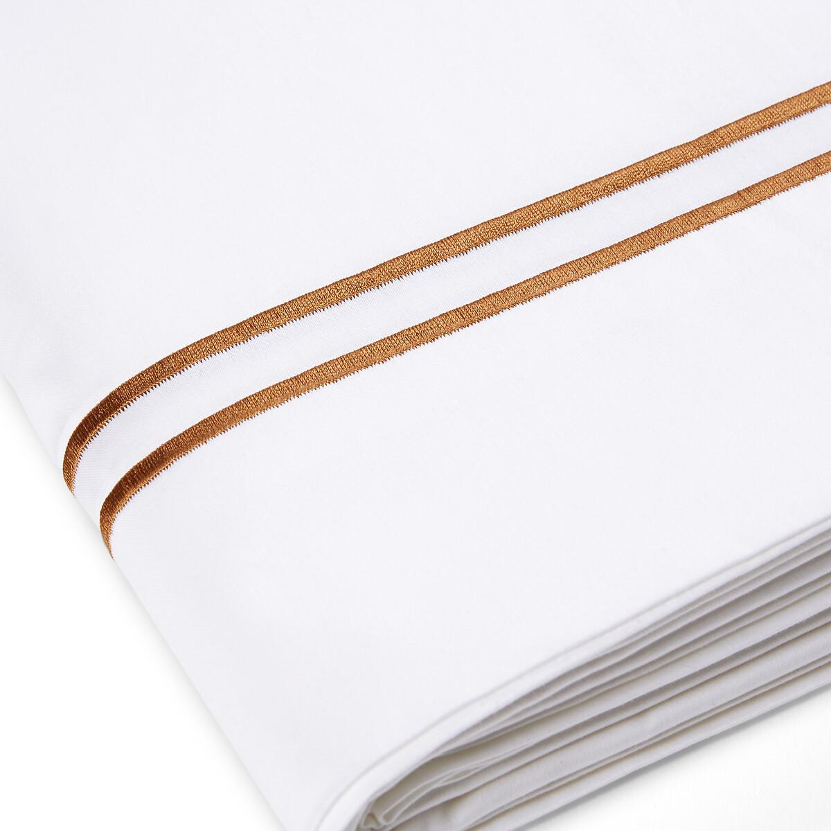 Otella 100% Organic Cotton Satin 300 Thread Count Flat Sheet – image 2