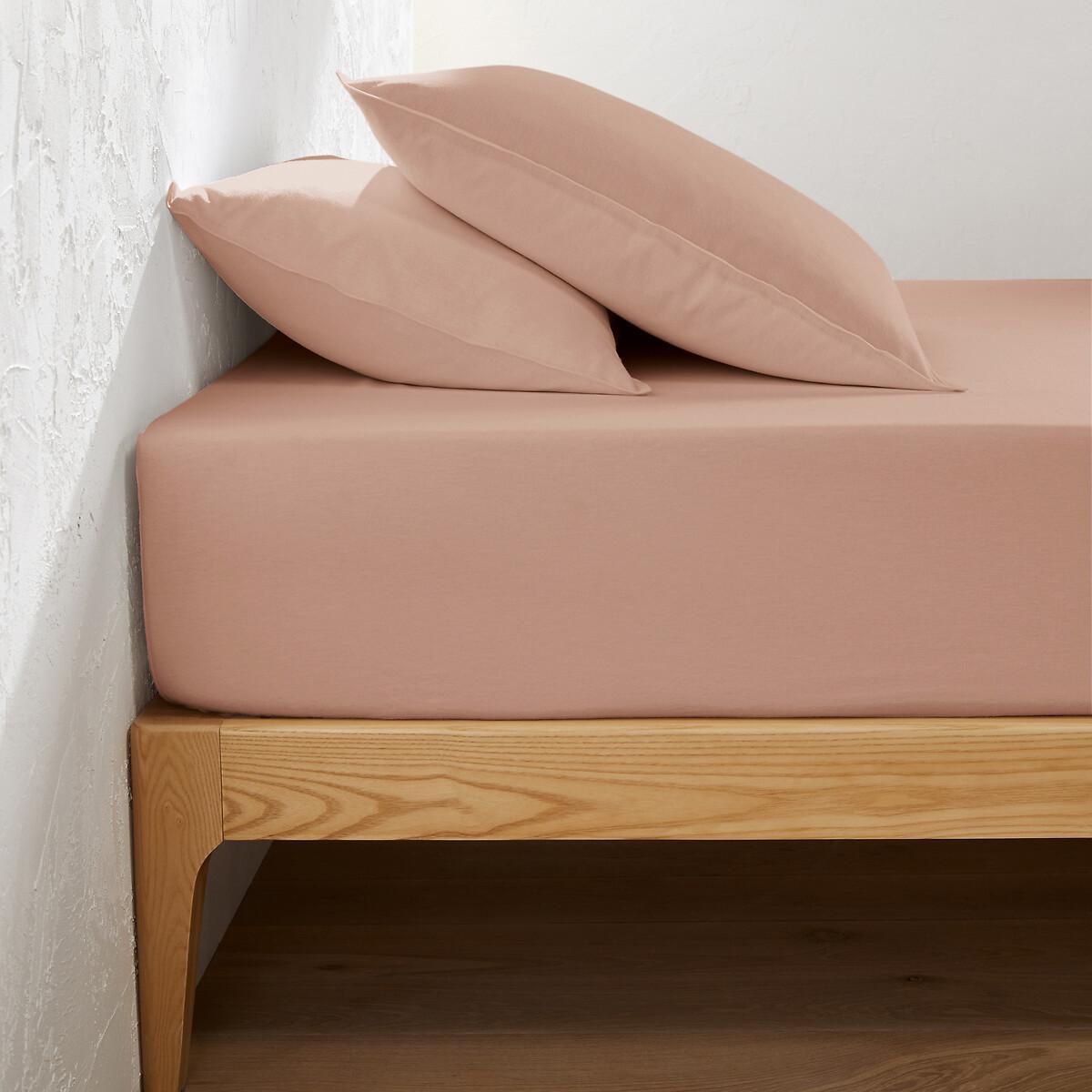 Clara 30cm 100% Cotton Flannel Fitted Sheet – image 1
