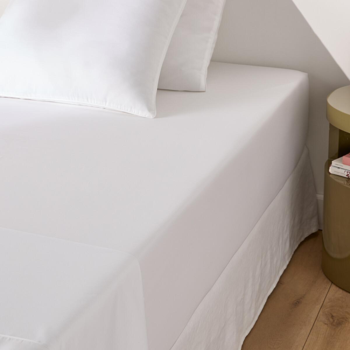 Opale Cotton Sateen Fitted Sheet with 30cm Flap – image 2