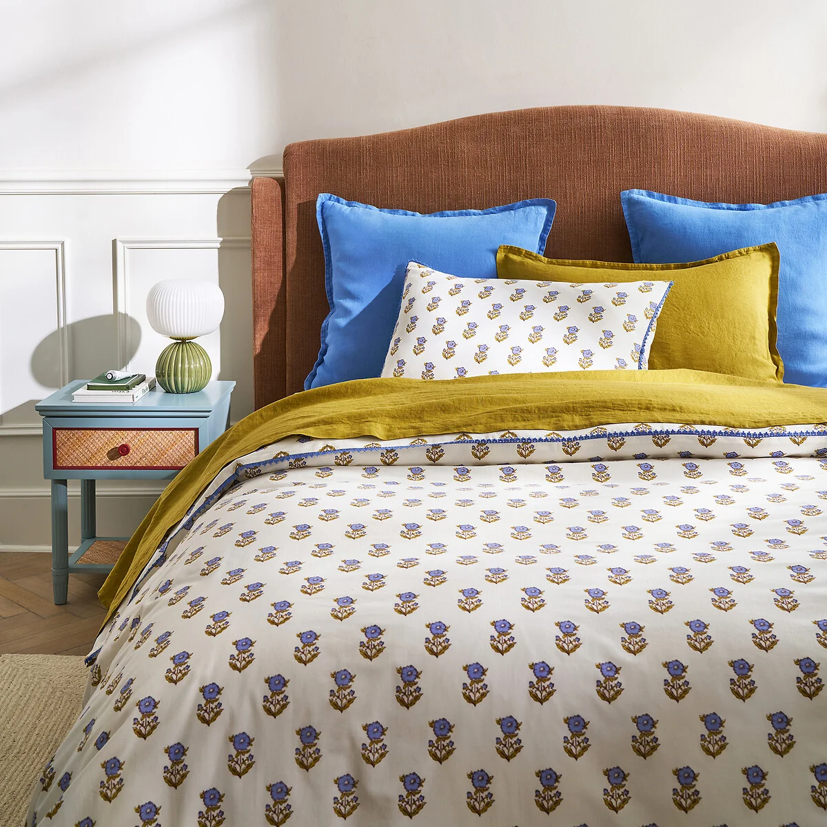 Linot Plain 100% Washed Linen Flat Sheet – image 2