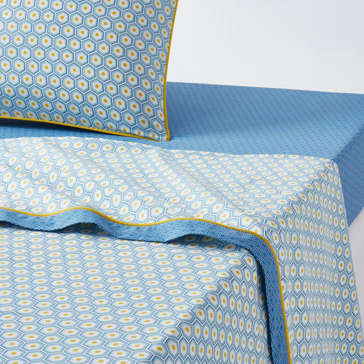 Pop Mozaic 100% Cotton Flat Sheet