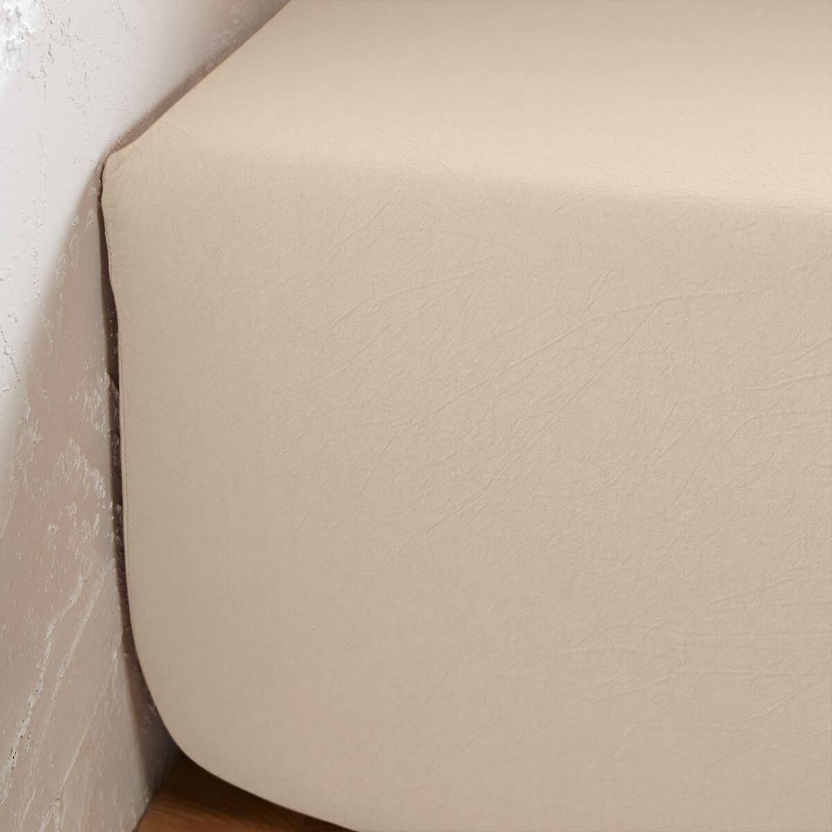 Erwin 30cm High 50% Recycled Cotton Fitted Sheet – image 2