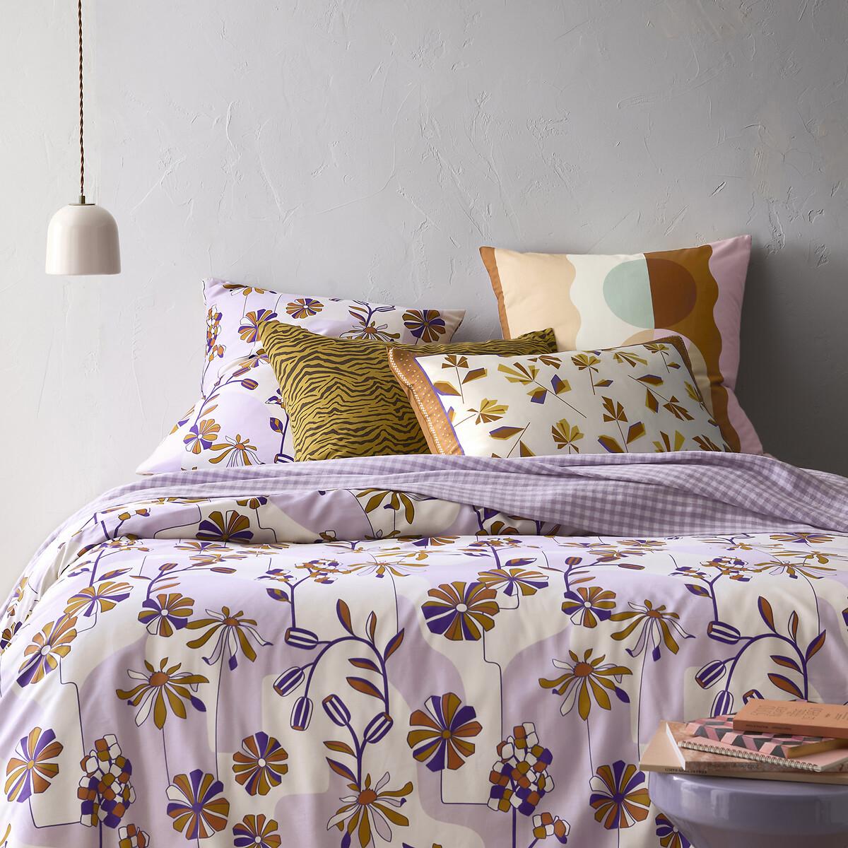 Acélie Lilas 100% Washed Linen Flat Sheet – image 3