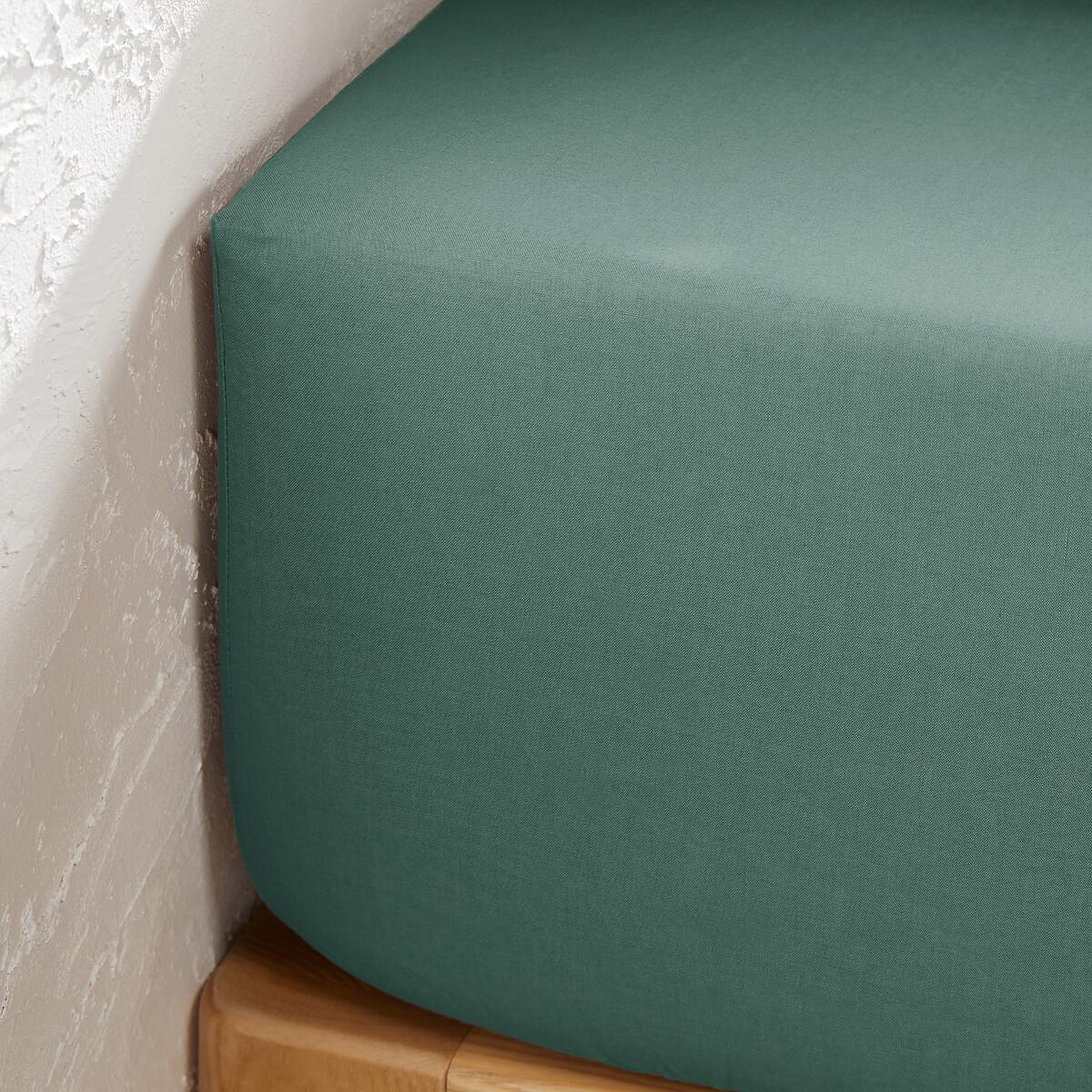 Scenario 25cm High Plain Polycotton Fitted Sheet – image 2