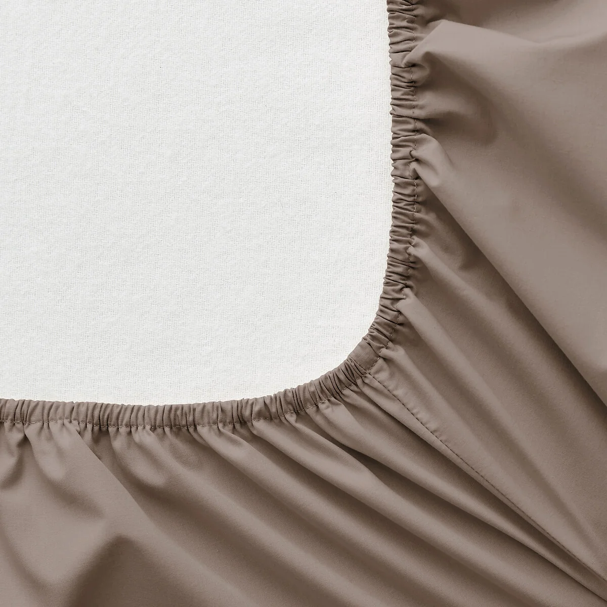 Veneto Cotton Percale Fitted Sheet, 30cm Flap – image 4