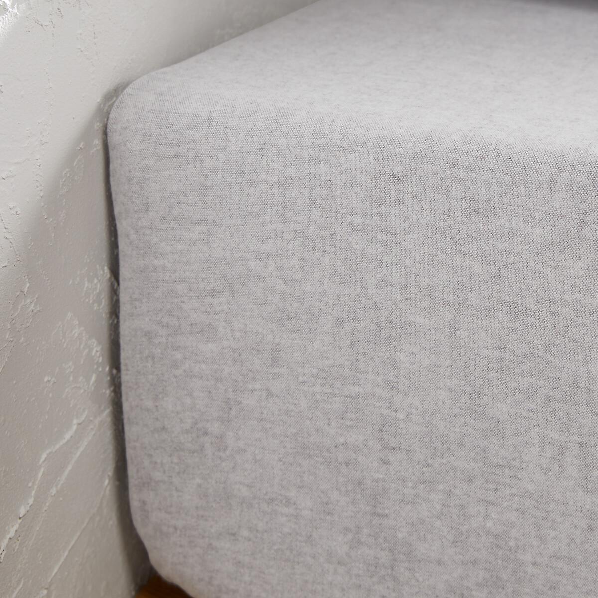 Clara 100% Cotton Flannel Fitted Sheet – image 2
