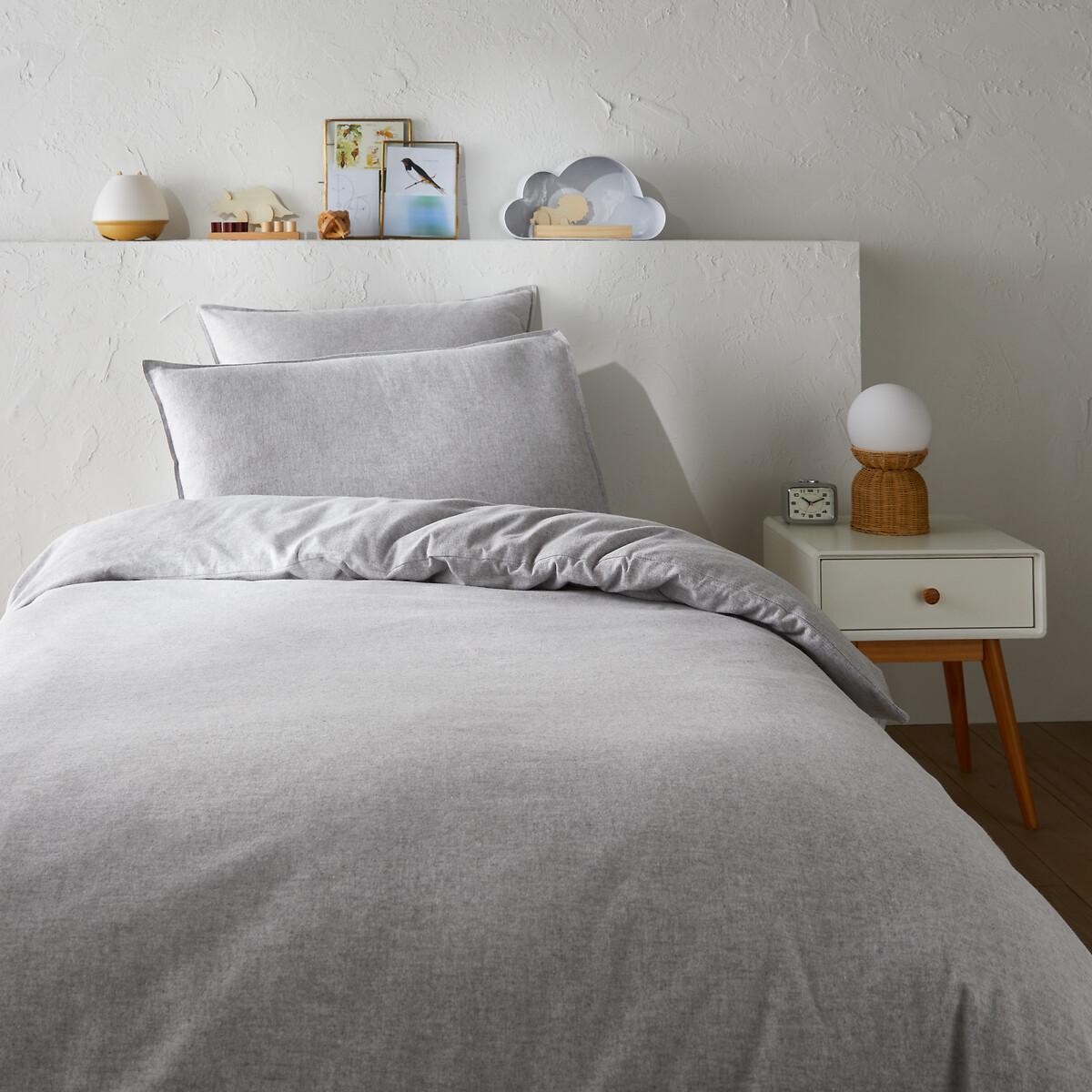 Clara 100% Cotton Flannel Fitted Sheet – image 3