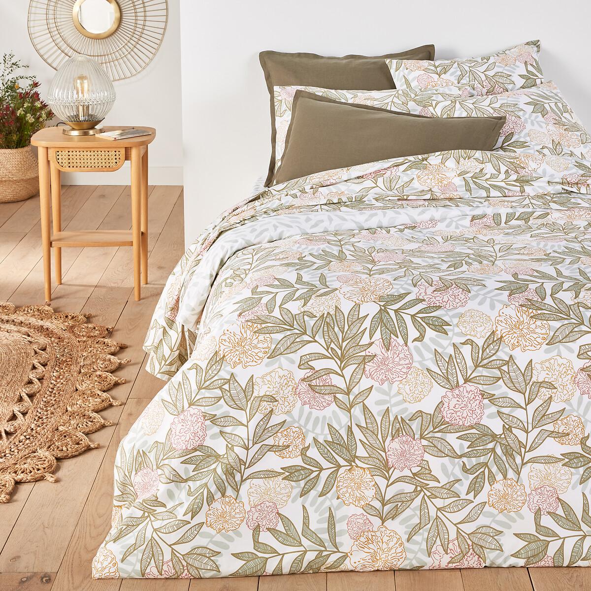 Dolce Floral 100% Cotton Percale 200 Thread Count Fitted Sheet for Deep Mattresses (30cm) – image 2