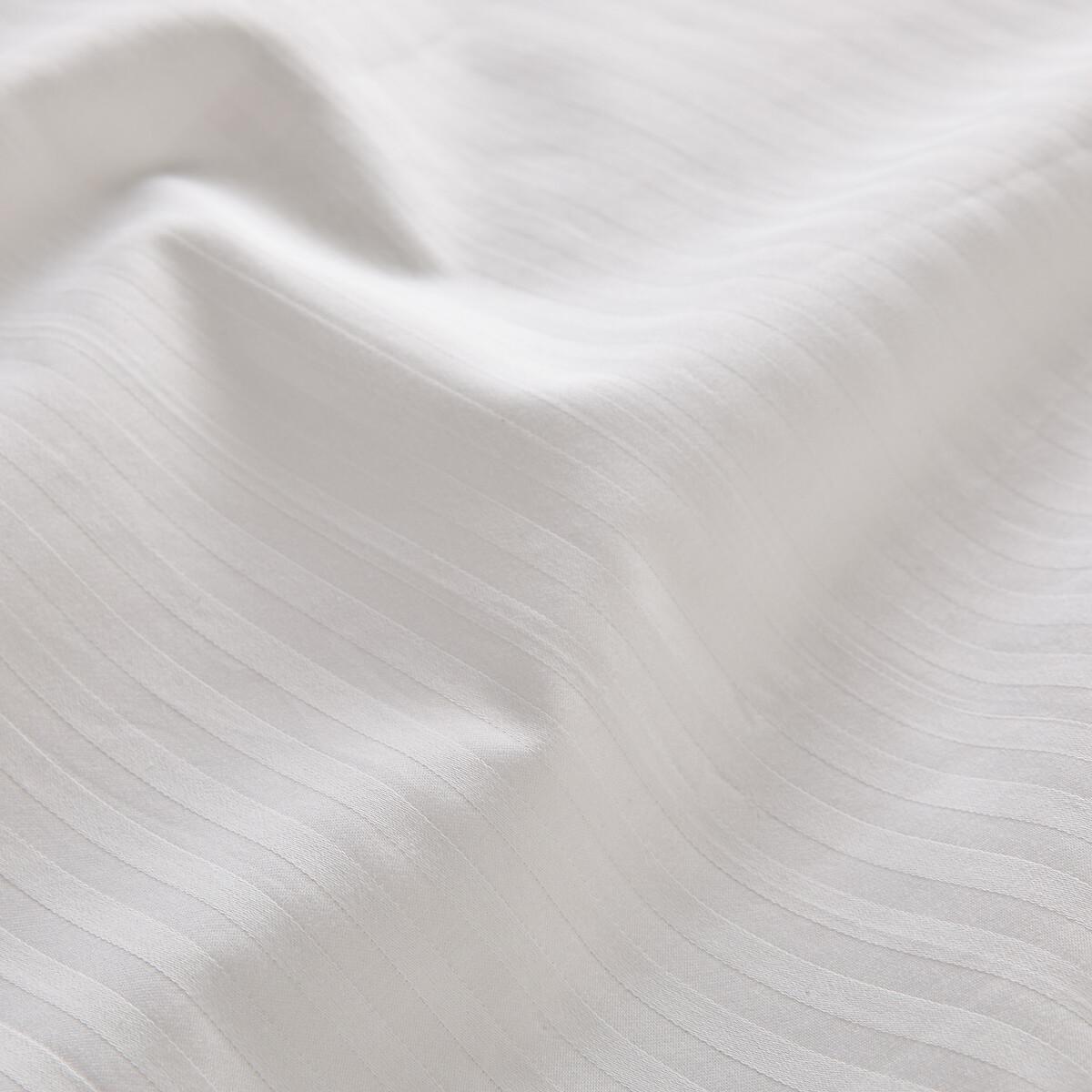 Opale Striped Cotton Sateen Flat Sheet – image 4