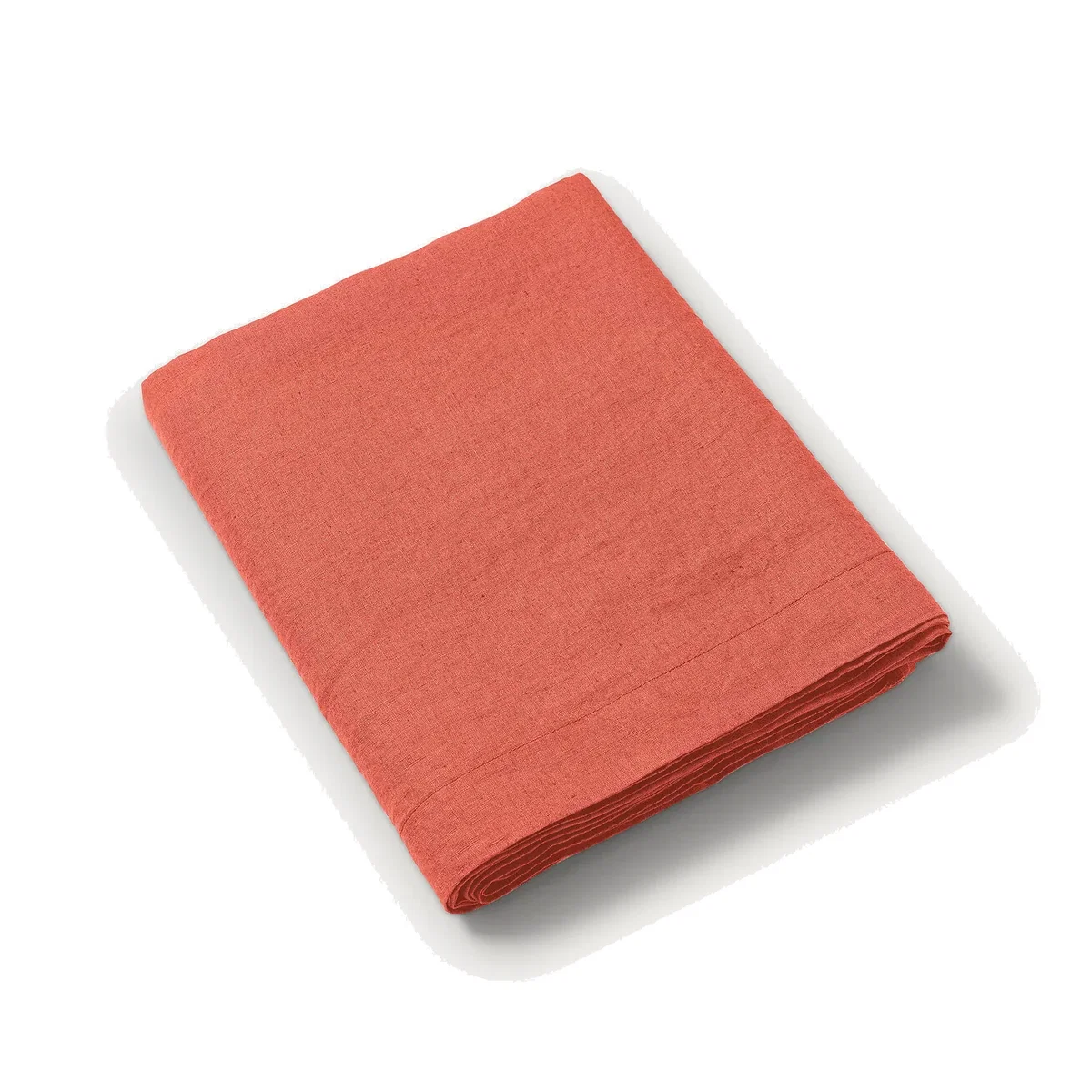 Elina Washed Linen Flat Sheet – image 1