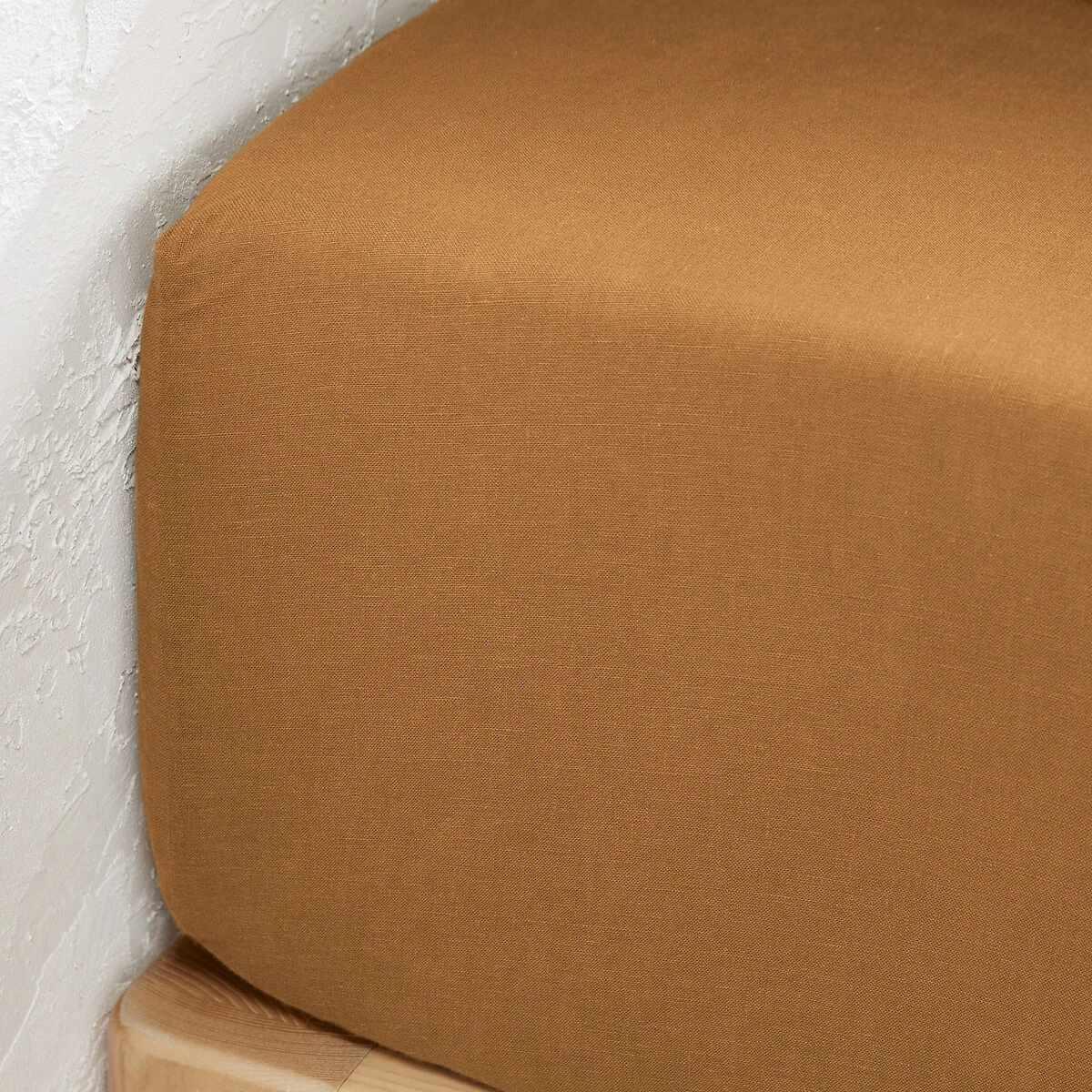 Linot 35cm High Washed Linen Fitted Sheet – image 4