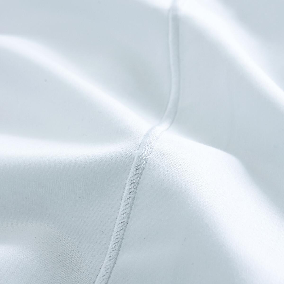 Luxury 800 Thread Count Cotton Sateen Extra Deep Flat Sheet – image 2