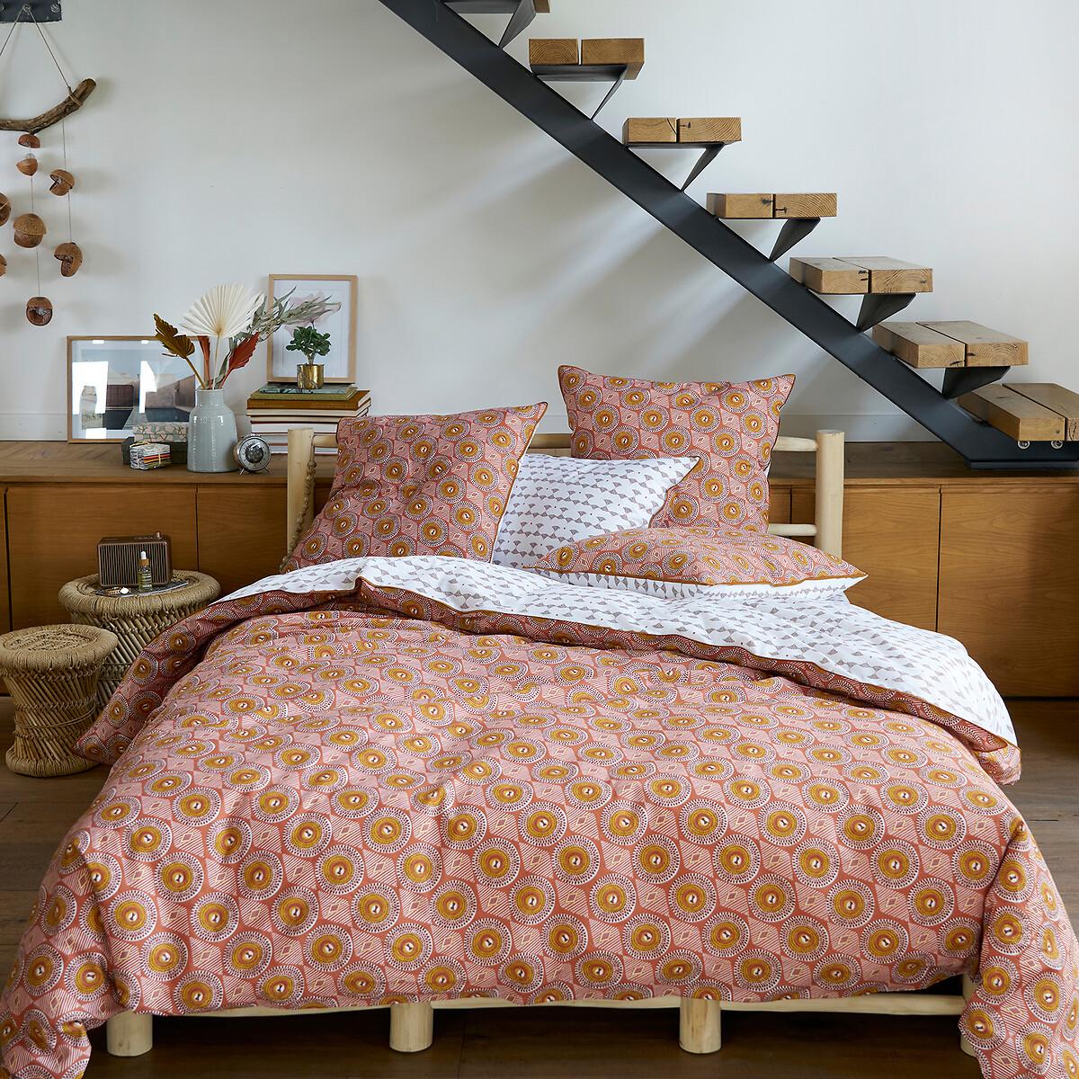 Summer Wax Graphic 100% Cotton Fitted Sheet – image 2