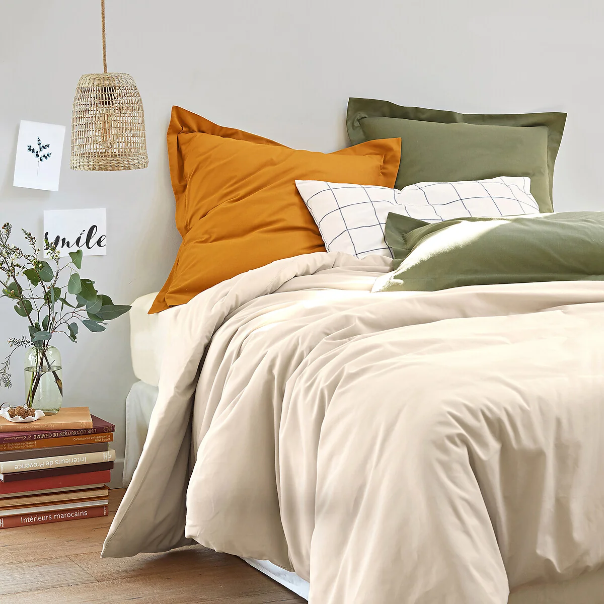 Scenario Plain Cotton Fitted Sheet For Articulated Bed – image 2