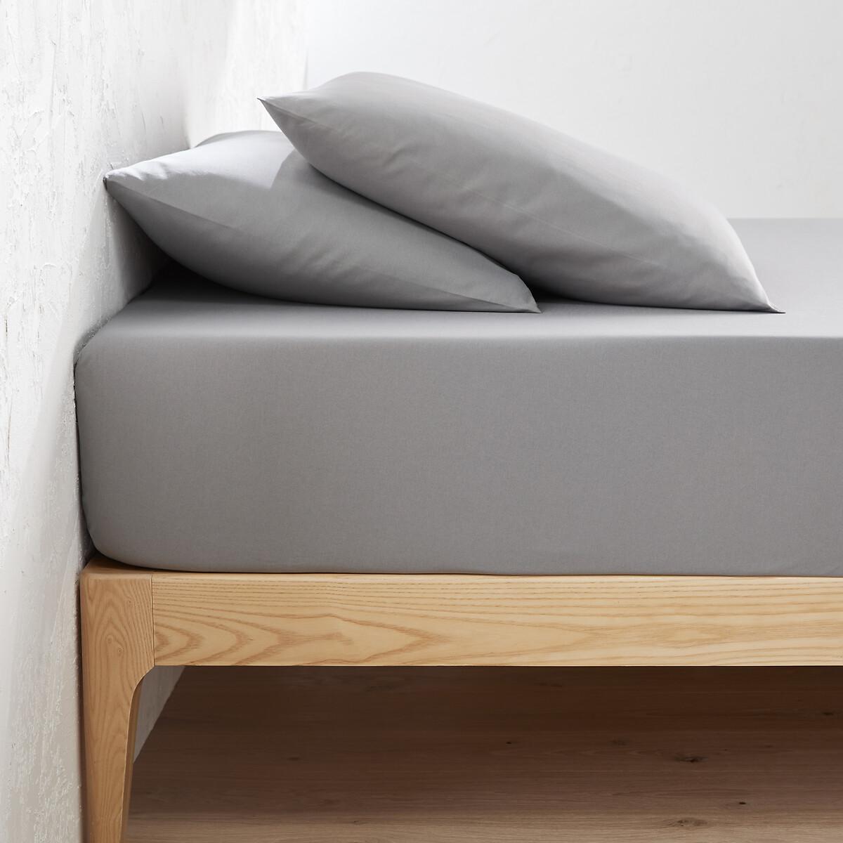 Scenario 30cm High Plain Organic Cotton Fitted Sheet – image 1