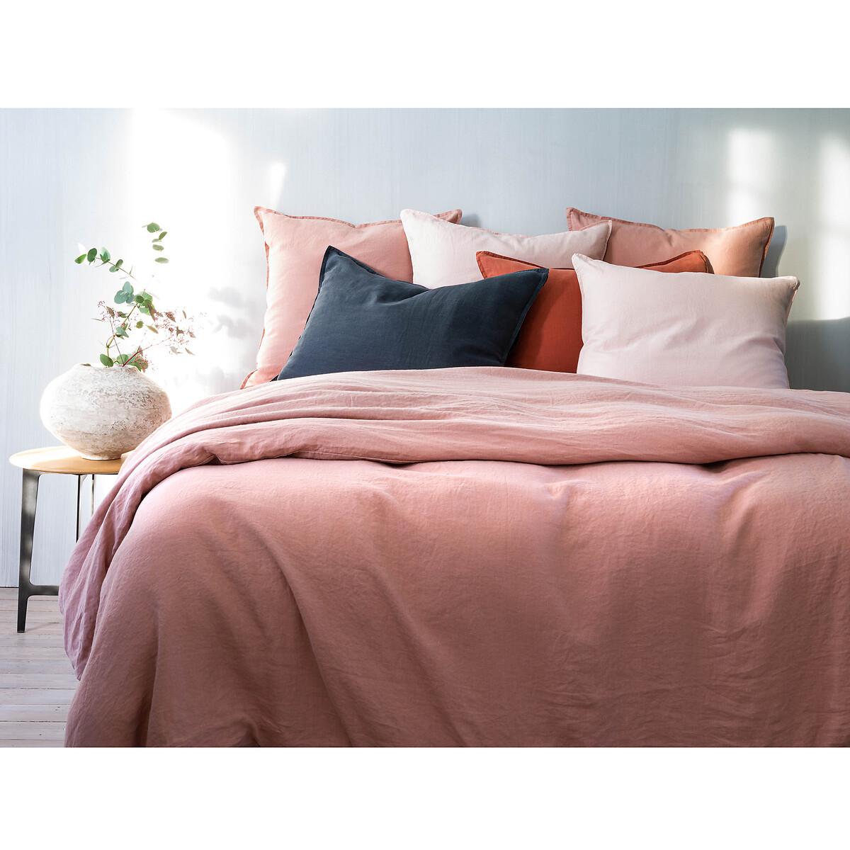 Elina 100% Washed Linen Fitted Sheet – image 9