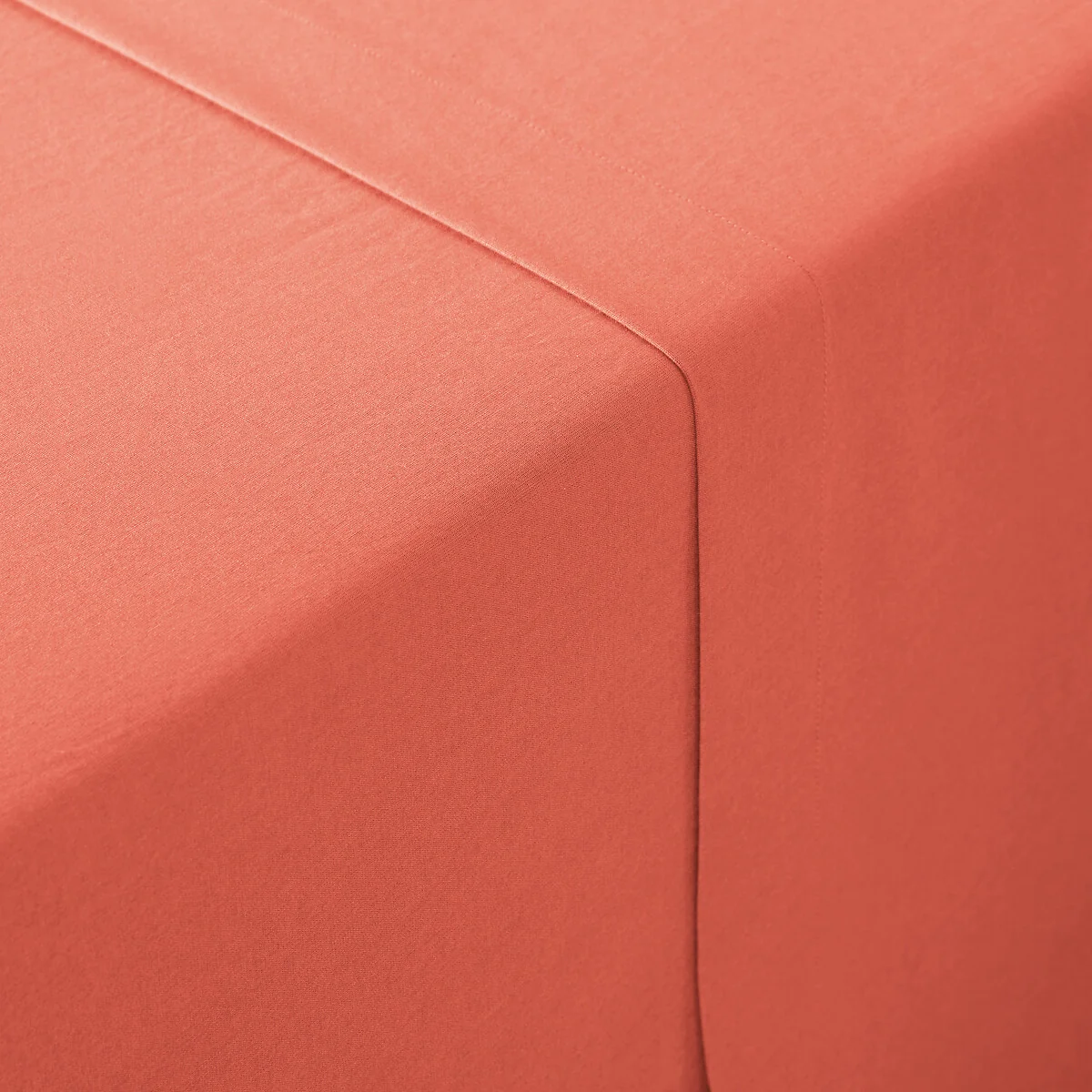 Scenario Plain Washed Cotton Flat Sheet – image 4