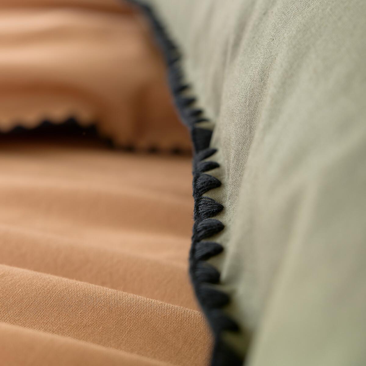 Signatures Merida 25cm High Plain Washed Cotton Fitted Sheet – image 4