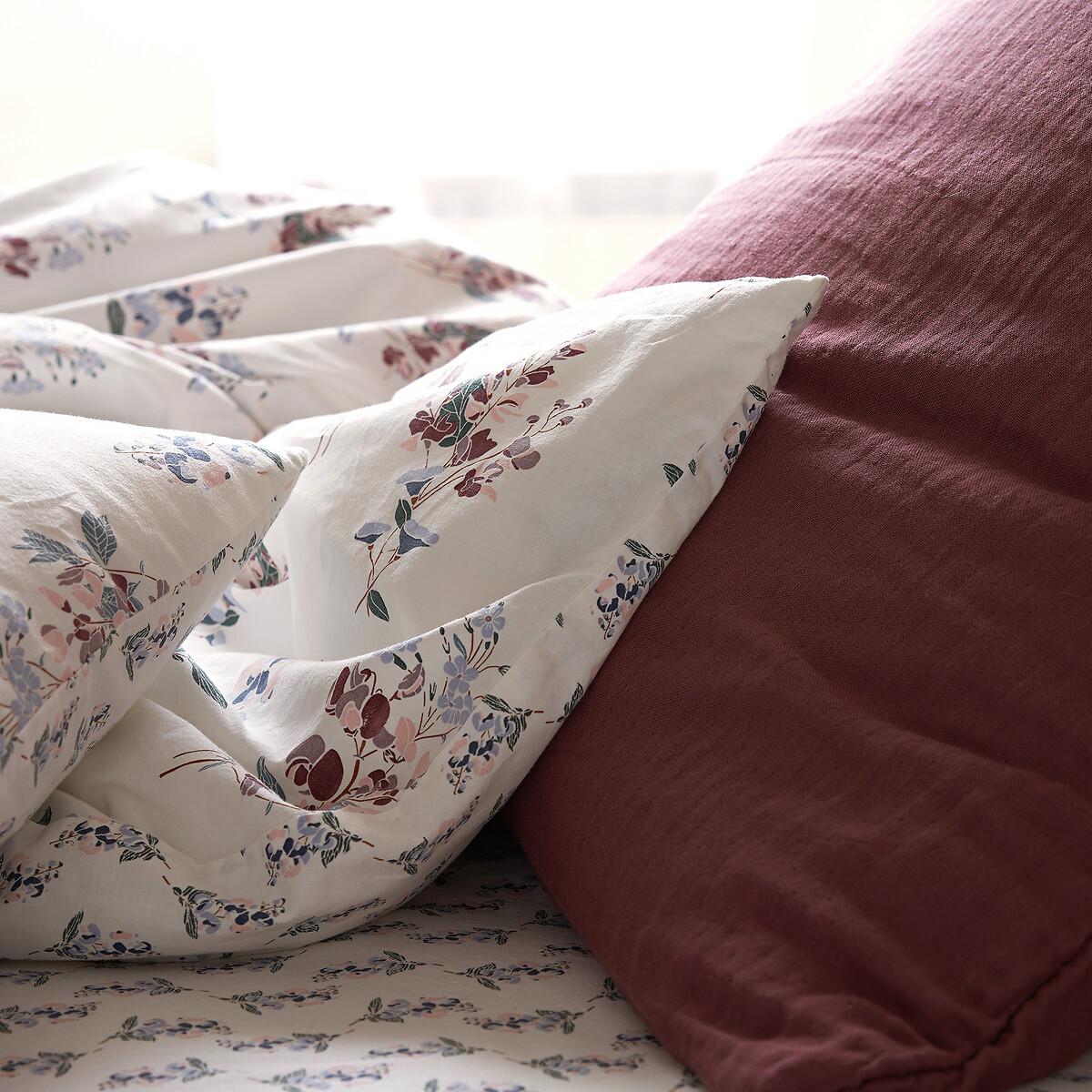 Jeanne Floral 100% Washed Cotton Fitted Sheet – image 2