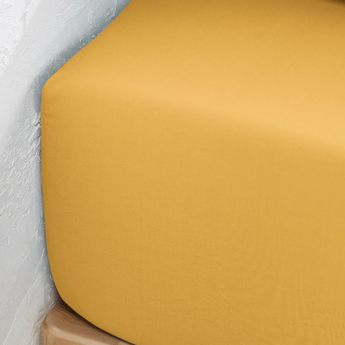 Scenario Plain Organic Cotton Percale Fitted Sheet – image 2