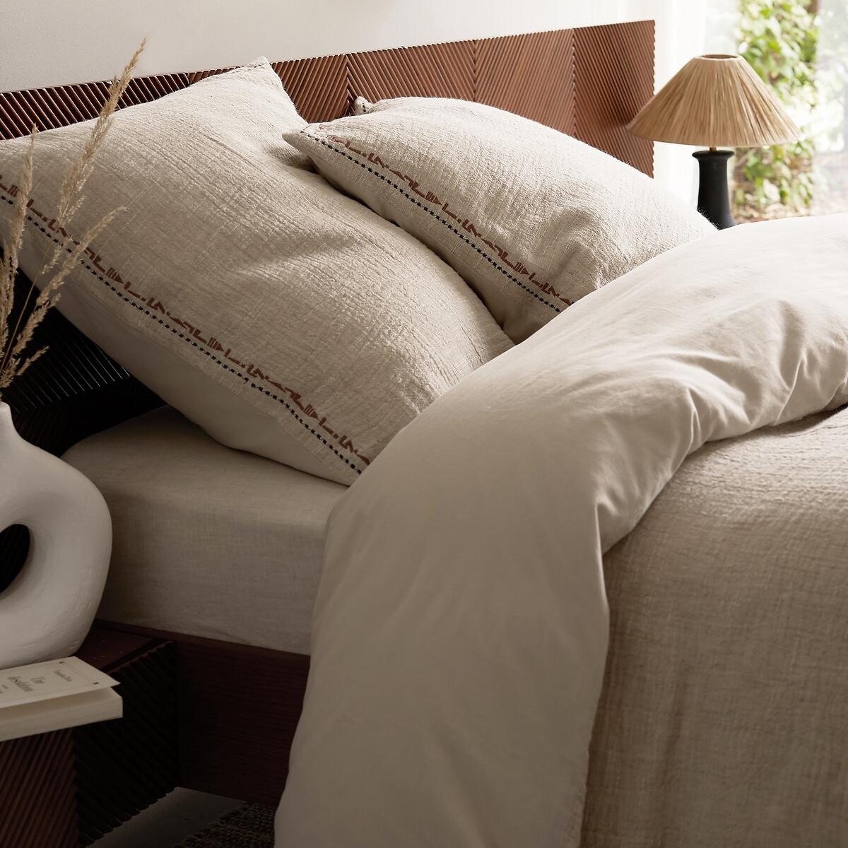 Linot 100% Washed Linen Fitted Sheet for Deep Mattresses (30cm) – image 6