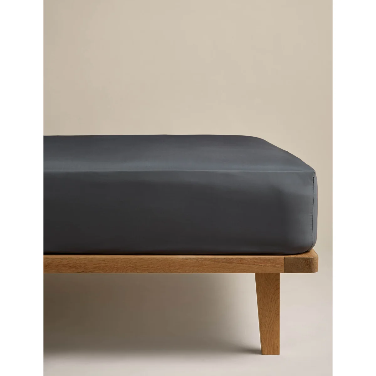 M&S Egyptian Cotton Deep Fitted Sheet Linen – image 2