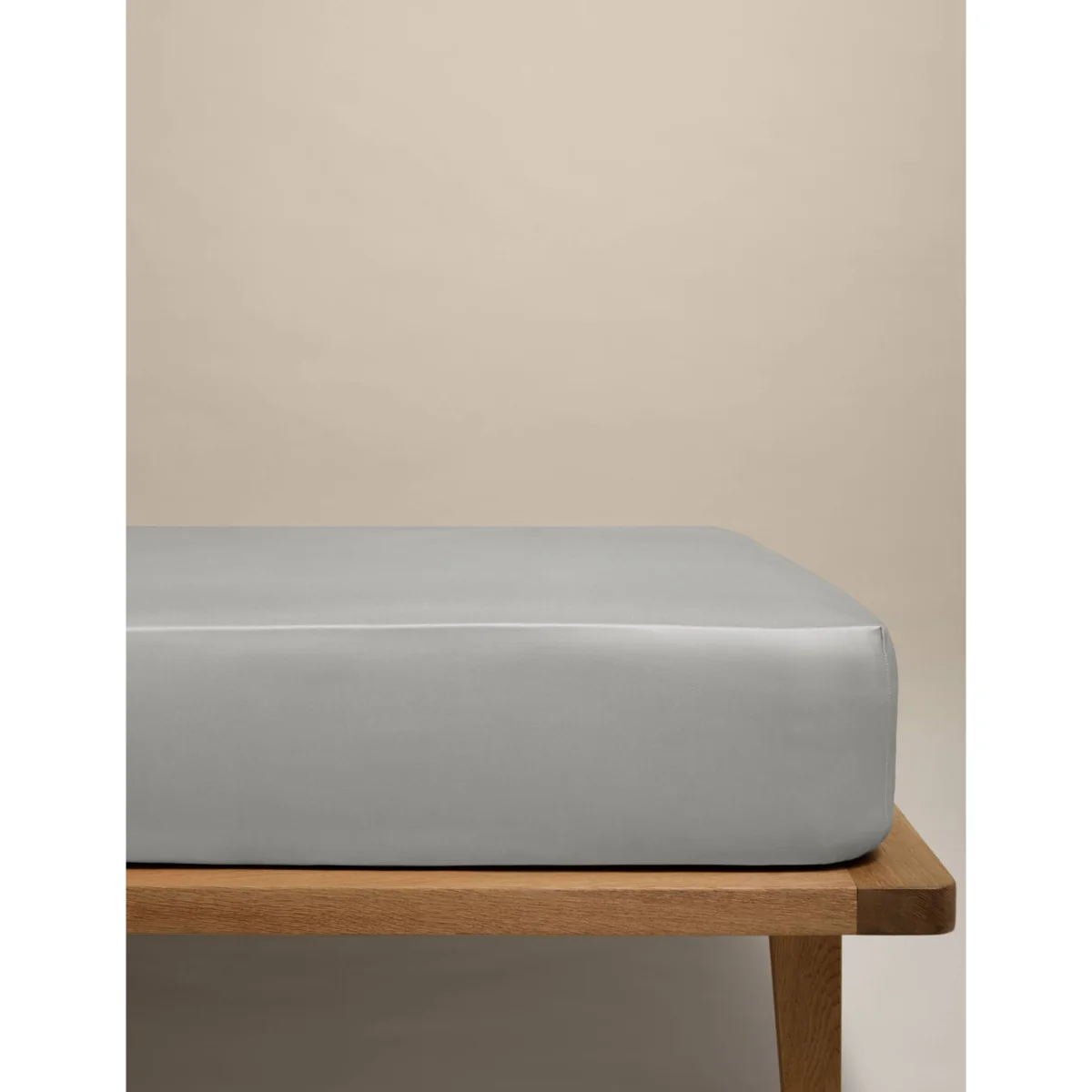 M&S Egyptian Cotton 400 Thread Count Silky Deep Fitted Sheet Sage – image 2