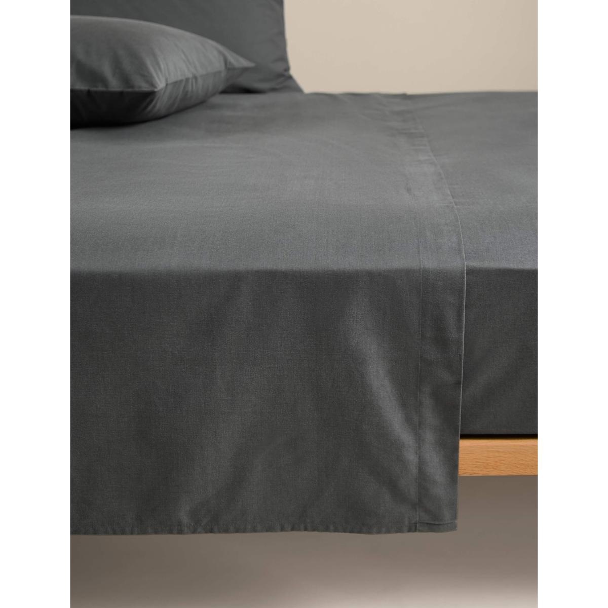 M&S Body Sensor™ Flat Sheet Silver Grey – image 2
