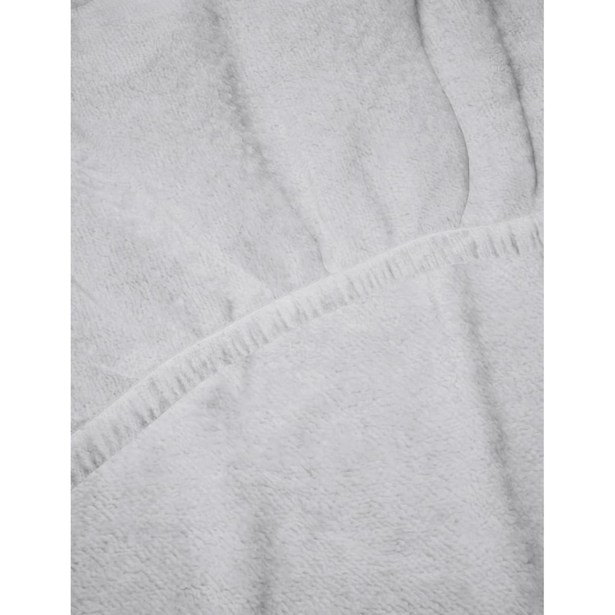 M&S Collection Teddy Fleece Fitted Sheet - 5FT - Dark Almond, Camel,Cream,Blush,Neutral,Dark Almond,Grey,White,Blue,Charcoal – image 3