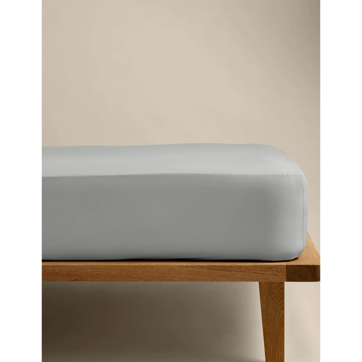 M&S Stay Cool Lyocell Rich Extra Deep Fitted Sheet Dusty Blue – image 2