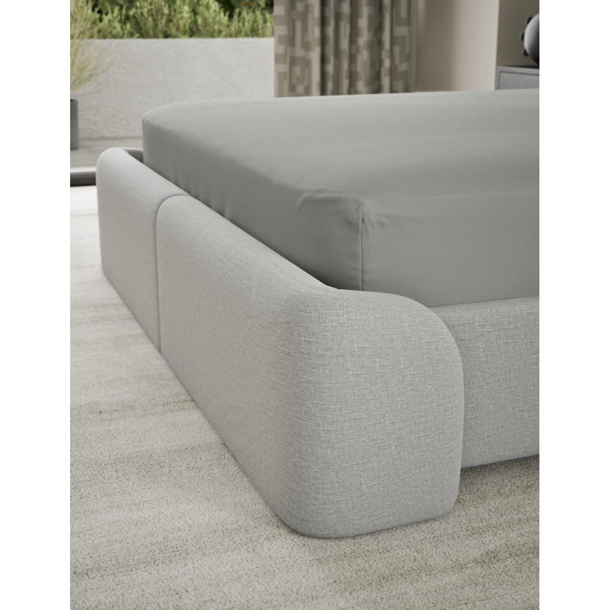 M&S X Kelly Hoppen 500 Thread Count Deep Fitted Sheet - DBL - Taupe, Cream,Taupe,Grey,White – image 4