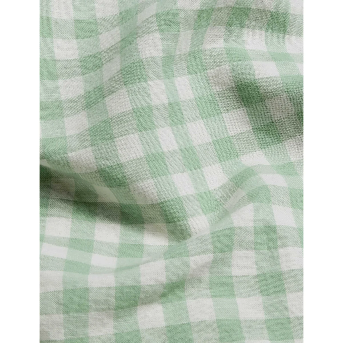 Piglet In Bed Linen Rich Gingham Fitted Sheet Purple Mix – image 3