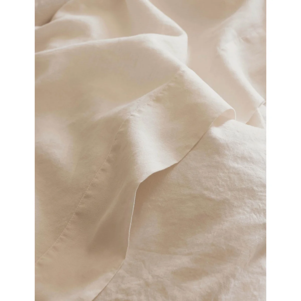 Piglet In Bed Pure Linen Flat Sheet Purple – image 2
