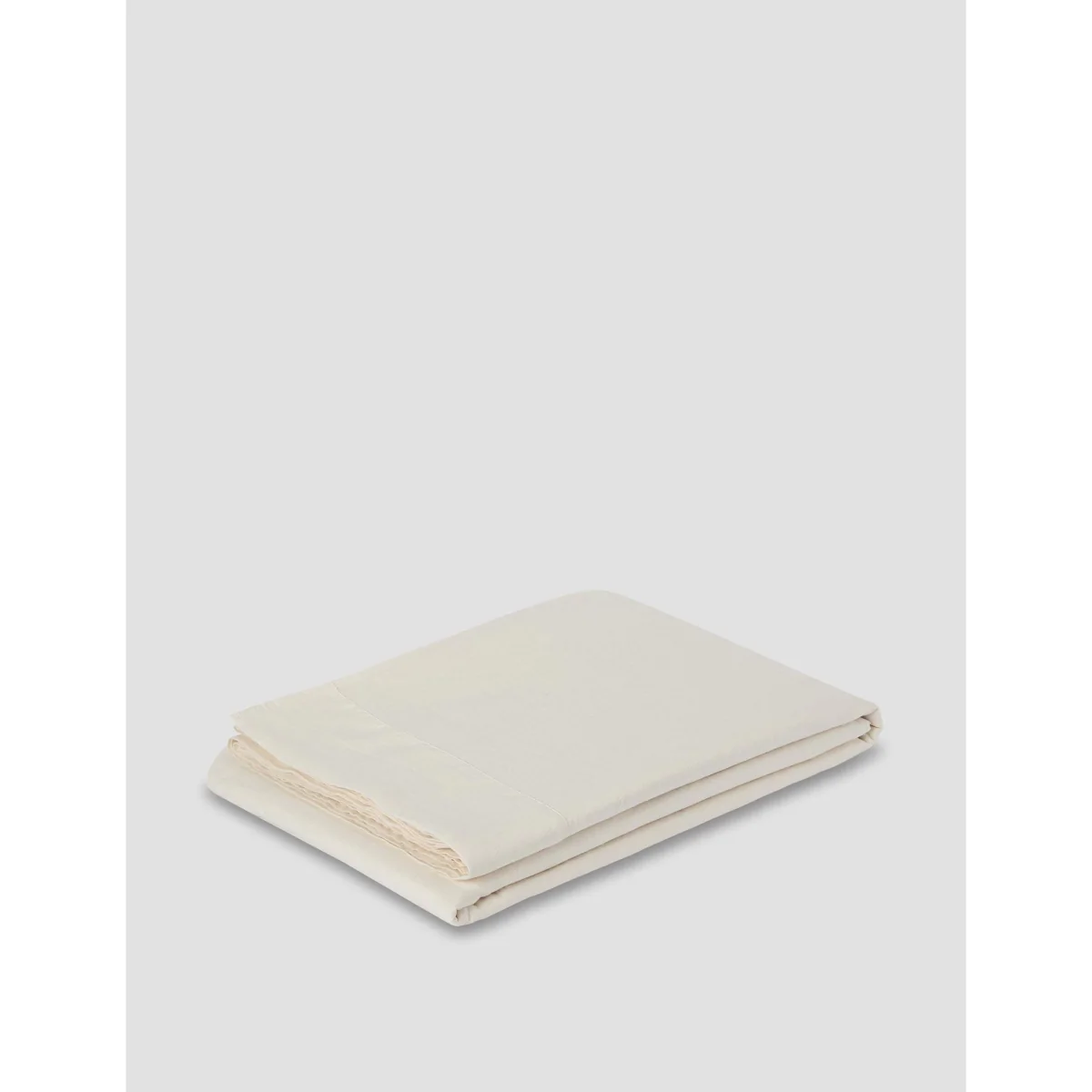 Piglet In Bed Pure Linen Flat Sheet Purple – image 4