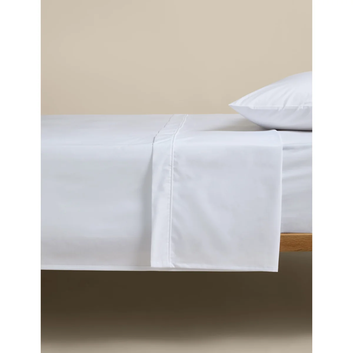 M&S Egyptian Cotton 230 Thread Count Flat Sheet Navy – image 2