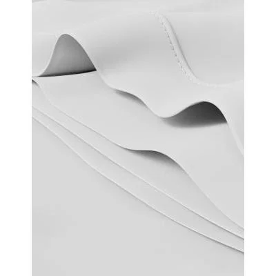 M&S Egyptian Cotton 230 Thread Count Flat Sheet - 6FT - Mink, Mink,Ice White,Cream,Silver Grey,Midnight Navy,Dusted Pink – image 3