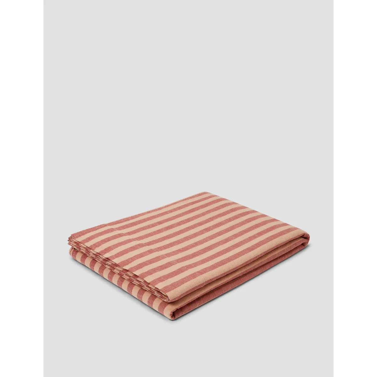 Piglet In Bed Linen Rich Striped Flat Sheet Pink Mix – image 4