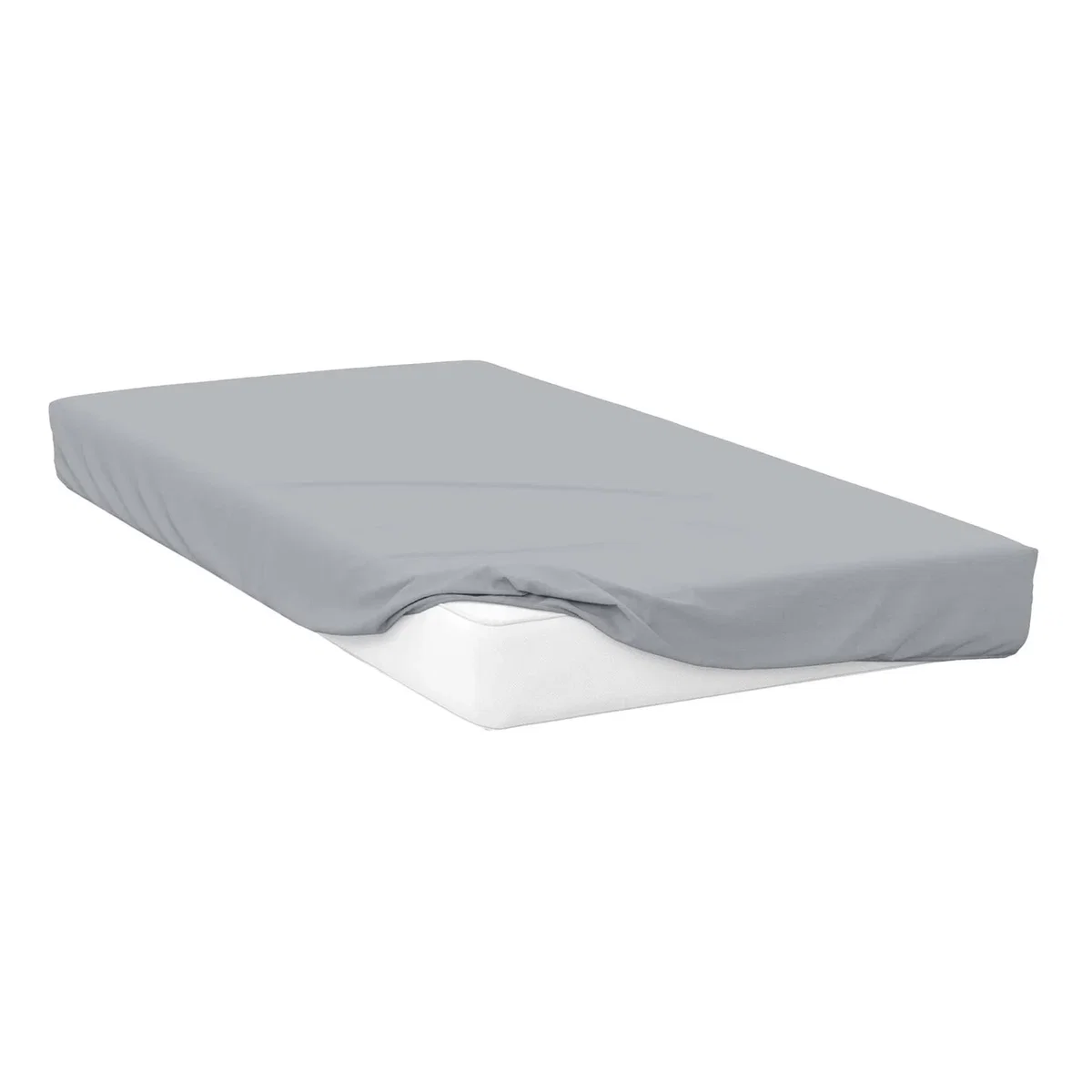 Belledorm 200 Thread Count Cotton Percale Ultra Deep Fitted Sheet - White / Double – image 5