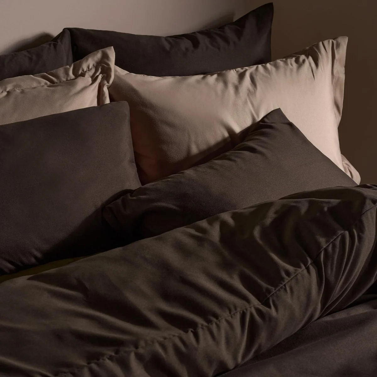 OHS Plain Dyed Fitted Sheet - Coffee / 200 or less / 1.02kg – image 3