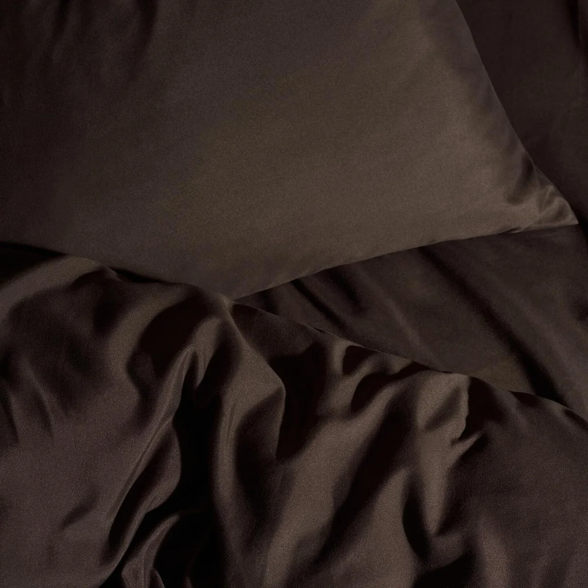 OHS Plain Dyed Fitted Sheet - Coffee / 200 or less / 1.02kg – image 1